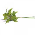 Kunstpflanze Salbeibund, Seidenblumen, Salbeizweige künstlich Violett L26cm 4St