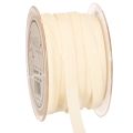 Floristik24 Samtband auf Rolle zum Basteln und Verpacken 10mm 20m