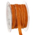 Floristik24 Dekoband Samtband zum Dekorieren auf Rolle 10mm 20m