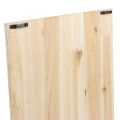 Floristik24 Dekoschild zum Hängen Weihnachtsmann Holzdeko Tafel 30×60cm