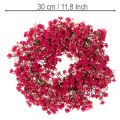 Blumenkranz Schleierkraut künstlich Dekoration 30cm | Floristik24.de
