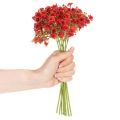 Kunst Schleierkraut rot Bouquet als Blumendeko 30cm 10St | Floristik24.de