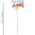 Kunst Schleierkraut rot Bouquet als Blumendeko 30cm 10St | Floristik24.de