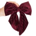 Stoffschleife Rot Samtschleifen Cord zum Aufhängen für Weihnachtsdeko 24cm 2St | Floristik24.de
