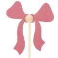 Deko Schleife Blumenstecker