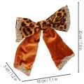Schmuckschleife mit Animal Print Leopardenmuster 20cm 3St | Floristik24.de