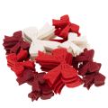 Dekoschleife Mix Streudeko Weihnachten und Basteln 5cm 48St | Floristik24.de