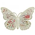 Floristik24 Wanddeko Metall Schmetterling Deko Landhausstil B29,5cm