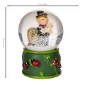Glücksbringer Schneekugel mit Schornsteinfeger Figur 4cm 3St | Floristik24.de
