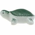 Schwimmende Keramik-Schildkröte Grün 11,5cm 1St
