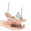 Dekoschiff Holzboot Schiffsmodell für Fensterbank 20cm | Floristik24.de