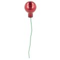 Weihnachtskugeln am Draht Set Mini glänzend Spiegelbeeren 20mm 140St | Floristik24.de