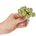 Mini Weihnachtskugeln am Draht Bunte Spiegelbeeren 25mm 140St | Floristik24.de