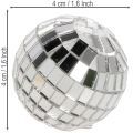 Deko-Spiegelkugeln Party-Dekoelement Silber 2-4cm 50St | Floristik24.de