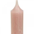 Stabkerzen Rosa Kerzen Boho Kerzendeko Ø21/170mm 6 St | Floristik24.de