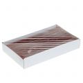 Stabkerzen durchgefärbt Dunkelrot 34mm x 240mm 4 St | Floristik24.de