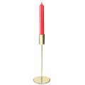 Stabkerzenhalter Gold Metall Kerzenhalter modern 21,5cm 4 St | Floristik24.de