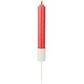 Stabkerzenhalter Metall am Stab Kerzenhalter Beige H11cm 4 St | Floristik24.de