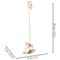 Weihnachtsbaumkerzenhalter Schaukelpferd 20cm 3St | Floristik24.de