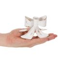 Stabkerzenhalter Schleife Vintage Dekoration 12cm | Floristik24.de