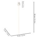 Geister Figuren auf Holzstab Halloween Dekoration 54cm 8St | Floristik24.de
