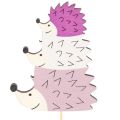 Deko Stecker Bunte Igel