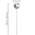 Dekostecker Waldtiere Hirsch und Kiefer 100cm | Floristik24.de