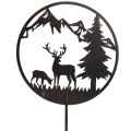 Dekostecker Waldtiere Hirsch