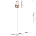 Deko Stecker Weihnachtsmann für Gestecke und Topfpflanzen 31cm 12 Stück | Floristik24.de