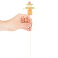 Holzstecker Vogelscheuchen Dekoration bunt gemischt 30cm 12St | Floristik24.de