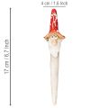 Zwerg zum Stecken Figur mit langem Bart und Pilzhut Deko 17cm 2St | Floristik24.de