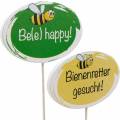 Floristik24 Gartenstecker „Bienenretter“ Frühlingsdeko Sommerdeko 20St
