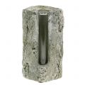 Floristik24 Betonvase mit Reagenzglas H15cm 3St