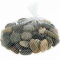 Flusskiesel Natur Hell und Dunkel 2-3cm 1kg | Floristik24.de