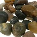 Flusskiesel Natur Hell und Dunkel 2-3cm 1kg | Floristik24.de