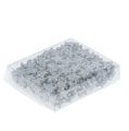 Floristik24 Stern Glitter 1,5cm zum Streuen Silber 144St