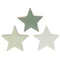 Holzstern Deko Set für Tisch und Fensterbank 5cm 9St | Floristik24.de