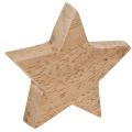 Holzstern Deko Set für Tisch