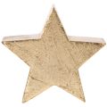 Deko Stern Weihnachten Aufsteller Tisch oder Regal 10cm 3St | Floristik24.de