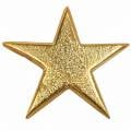 Sterne aus Metall Golden 7,8×7,4cm/6,4×6,2cm 8St