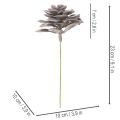 Künstliche Sukkulente Wachs Wachsblumen Dekoration 10cm 6St | Floristik24.de
