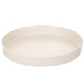 Floristik24 Tablett rund Dekoschale für Wohnaccessoires 20cm