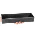 Schale rechteckig Tablett mit Griffen Dekoschale Tisch 32cm | Floristik24.de