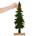 Deko Tannenbaum auf Holzfuß Tischdeko Weihnachten 46cm | Floristik24.de