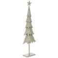Floristik24 Deko-Tannenbaum auf Standfuß mit Stern festliche Tischdeko 74cm