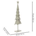 Deko-Tannenbaum auf Standfuß mit Stern festliche Tischdeko 74cm | Floristik24.de
