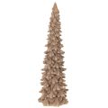 Floristik24 Deko Tannenbaum beflockt für Winterdeko 34cm