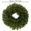 Künstlicher Tannenzweige Kranz grün rund 50cm | Floristik24.de