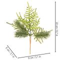 Künstlicher Tannenzweig für festliche Dekoration 22cm 2St | Floristik24.de