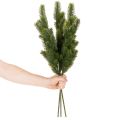 Künstlicher Tannenzweig Dekozweig künstlich als Weihnachtsdeko 65cm 3 Stück | Floristik24.de